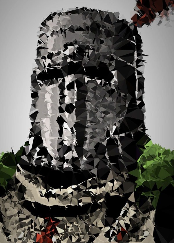 Plakat, POLYamory - Solaire, Dark Souls, 50x70 cm