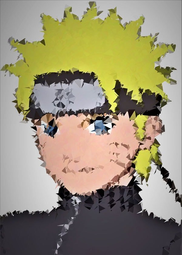 Plakat, POLYamory - Naruto, 50x70 cm