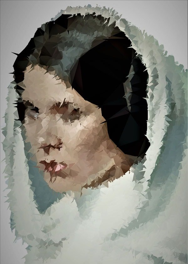 Plakat, POLYamory - Leia Organa, Gwiezdne Wojny Star Wars, 59,4x84,1 cm