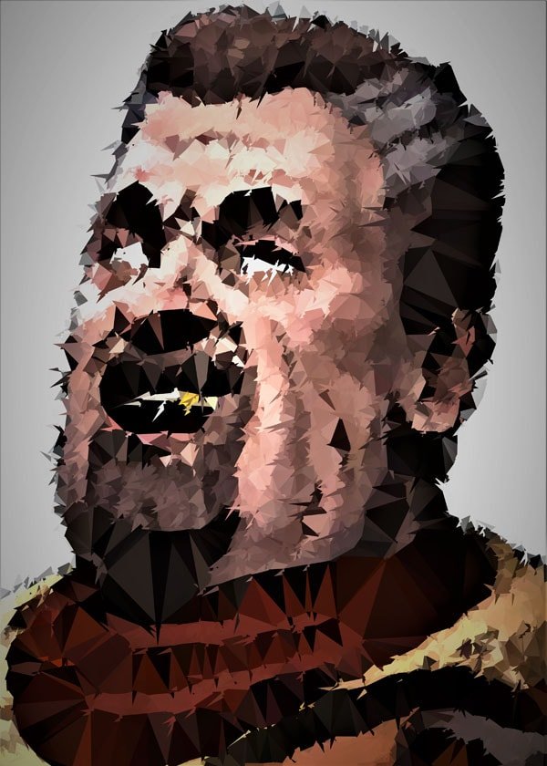 Plakat, POLYamory - Marcus, Borderlands, 59,4x84,1 cm
