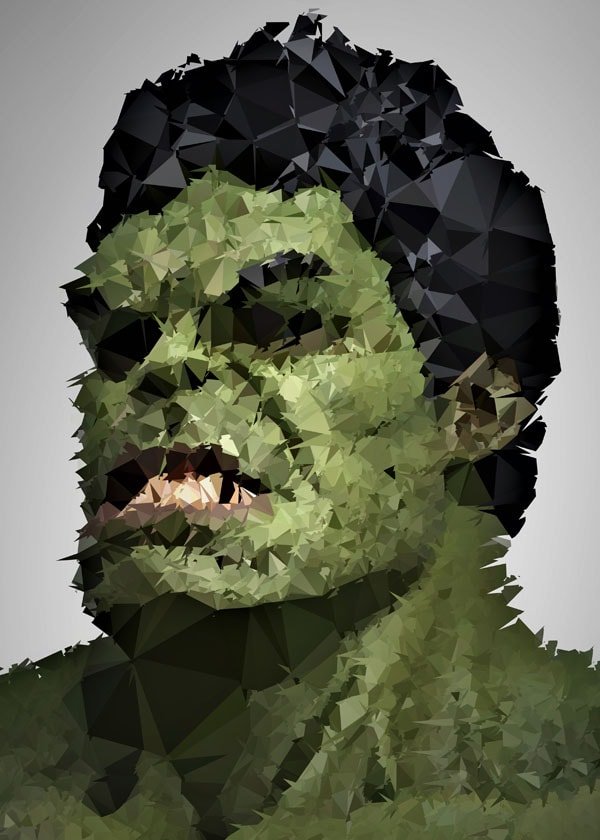 Plakat, POLYamory - Hulk, Marvel, 50x70 cm