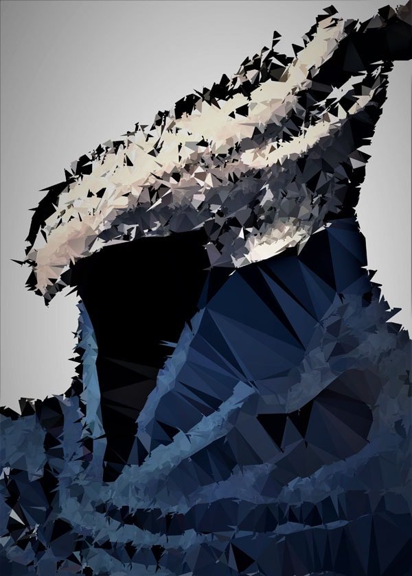 Plakat, POLYamory - Artorias, Dark Souls, 59,4x84,1 cm