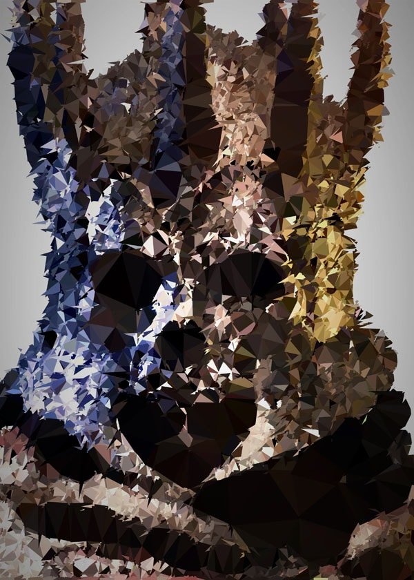 Plakat, POLYamory - Eredin, Wiedźmin v.1, 50x70 cm