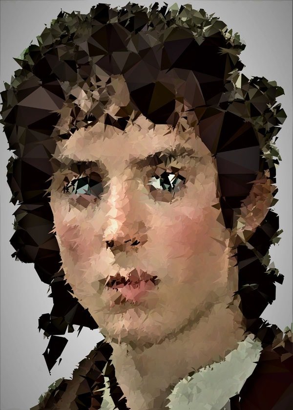 Plakat, POLYamory - Frodo, Władca Pierścieni, 50x70 cm
