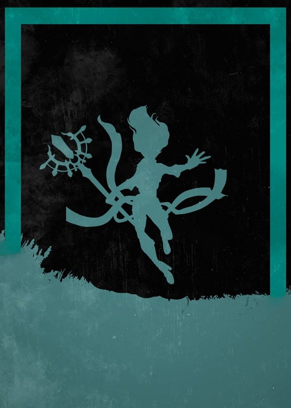 Plakat, League of Legends - Janna, 61x91,5 cm