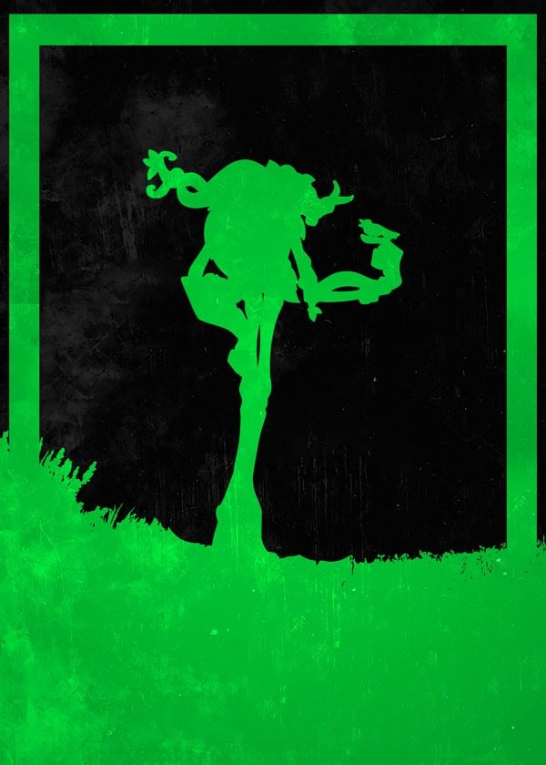 Plakat, League of Legends - Ivern, 70x100 cm