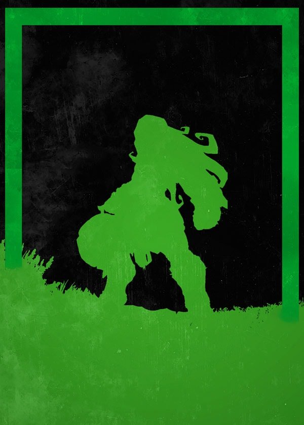 Plakat, League of Legends - Illaoi, 40x50 cm