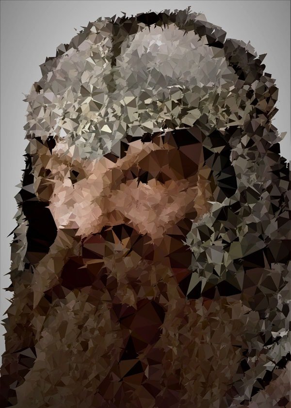 Plakat, POLYamory - Gimli, Władca Pierścieni, 70x100 cm