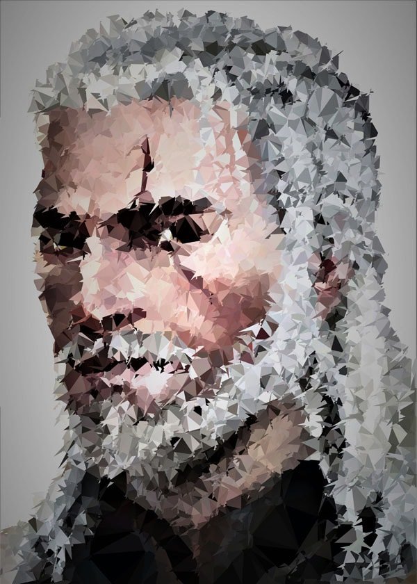Plakat, POLYamory - Geralt, Wiedźmin, 60x80 cm