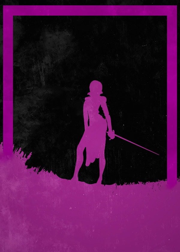 Plakat, League of Legends - Fiora, 70x100 cm