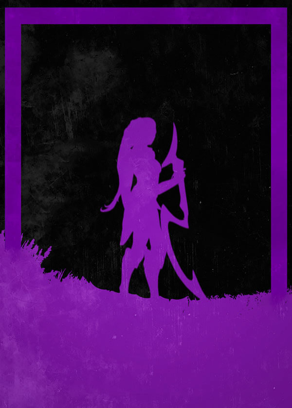 Plakat, League of Legends - Diana, 70x100 cm
