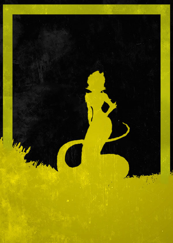 Plakat, League of Legends - Cassiopeia, 50x70 cm