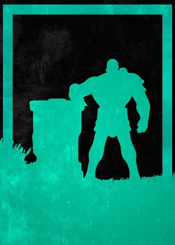 Plakat, League of Legends - Braum, 50x70 cm