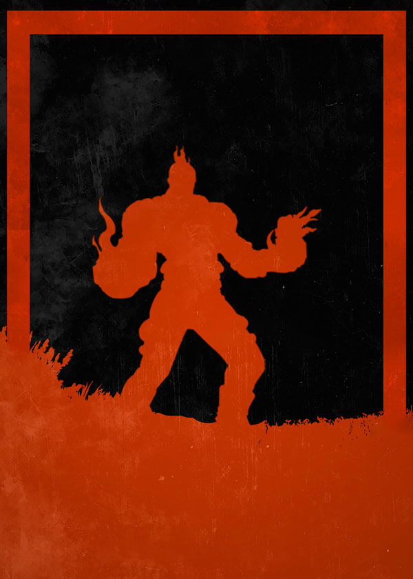 Plakat, League of Legends - Brand, 50x70 cm