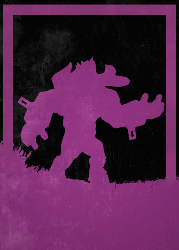 Plakat, League of Legends - Alistar, 70x100 cm