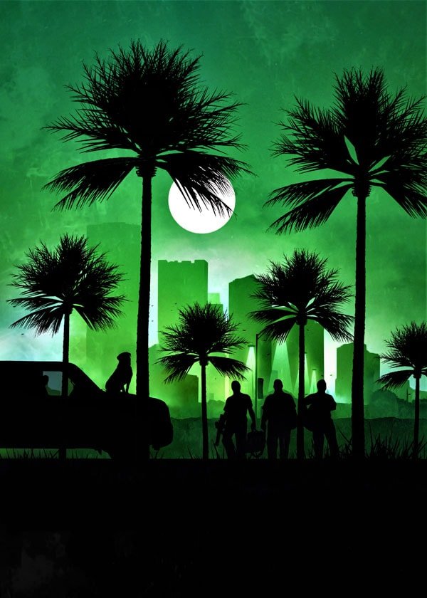 Plakat, GTA Vintage Poster, 70x100 cm