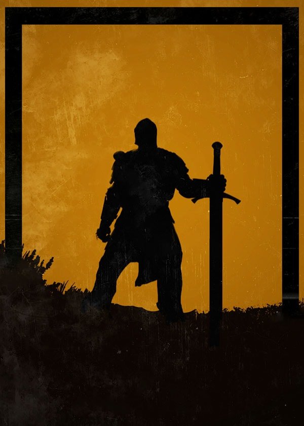 For Honor - Warden - plakat 50x70 cm