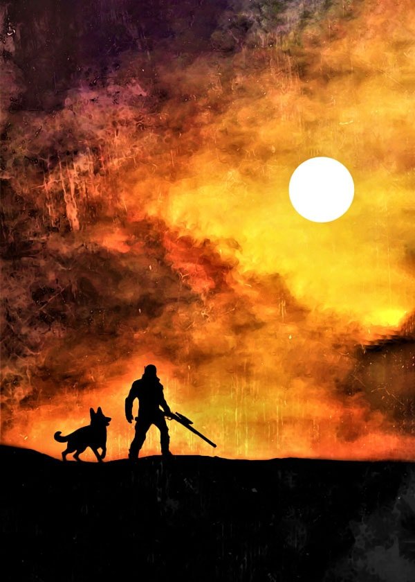 Fallout Vintage Poster - plakat 21x29,7 cm