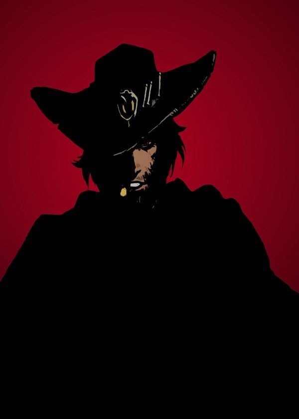 Plakat, Overwatch - McCree, 21x29,7 cm