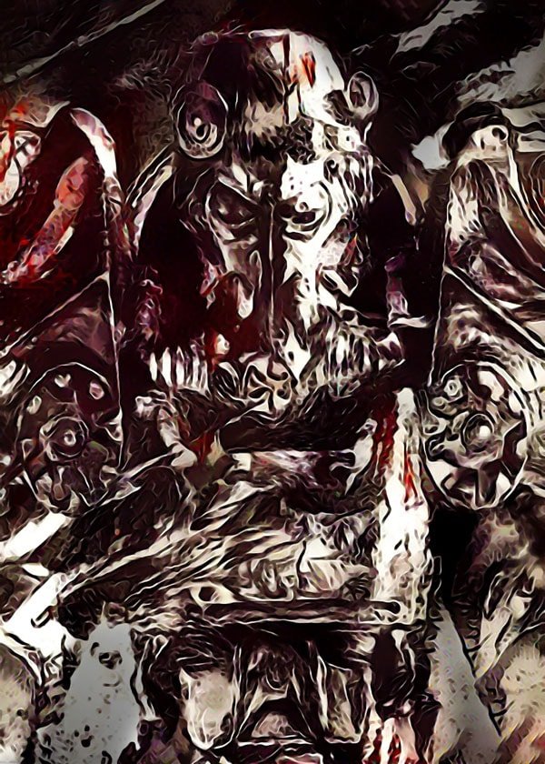 Plakat, Legends of Bedlam - The Paladin, Fallout, 50x70 cm