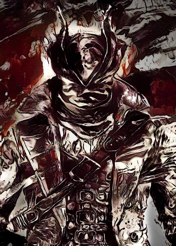 Plakat, Legends of Bedlam - The Hunter, Bloodborne, 50x70 cm