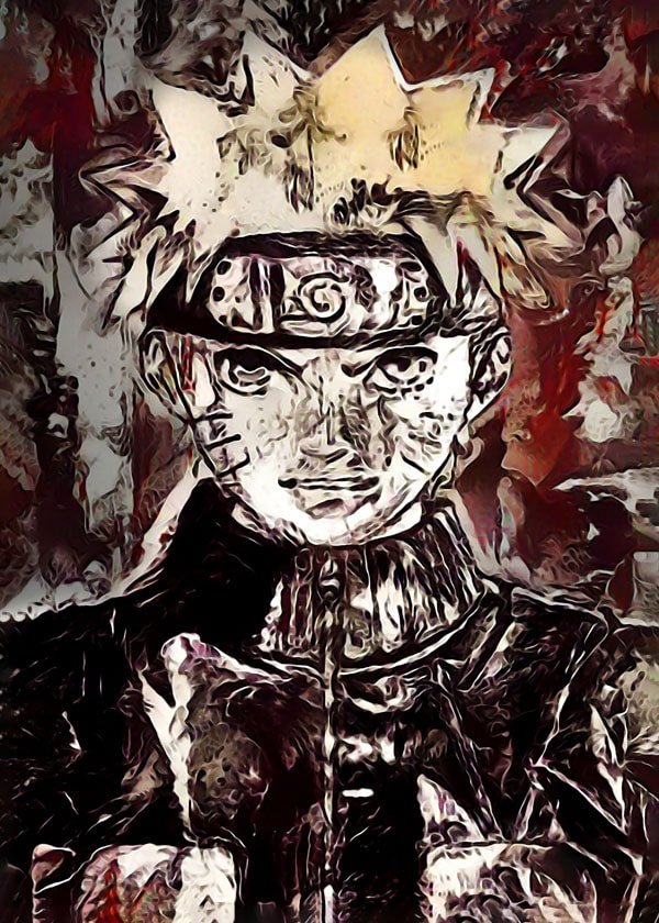 Plakat, Legends of Bedlam - Naruto, 40x50 cm