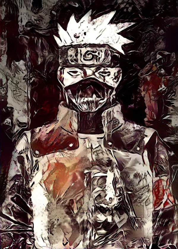 Plakat, Legends of Bedlam - Kakashi, Naruto, 60x80 cm