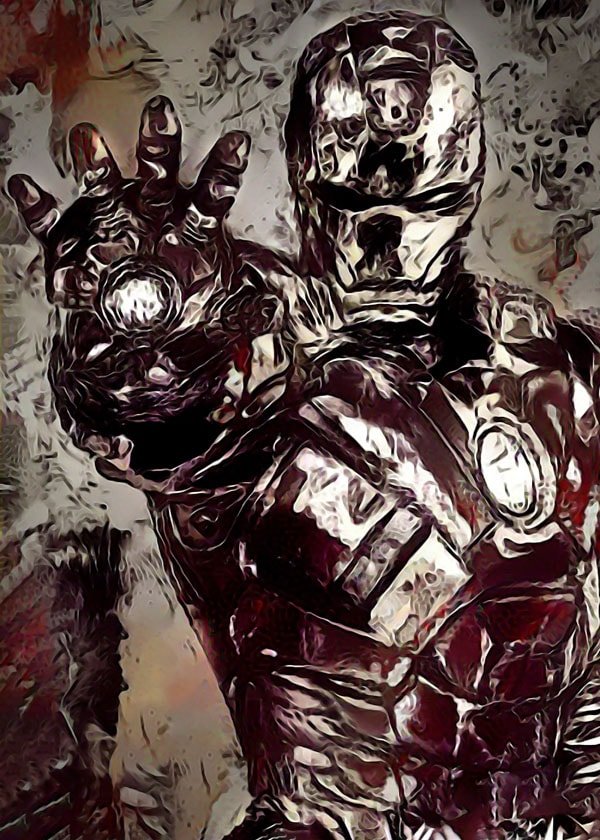 Plakat, Legends of Bedlam - Iron Man, Marvel, 40x50 cm