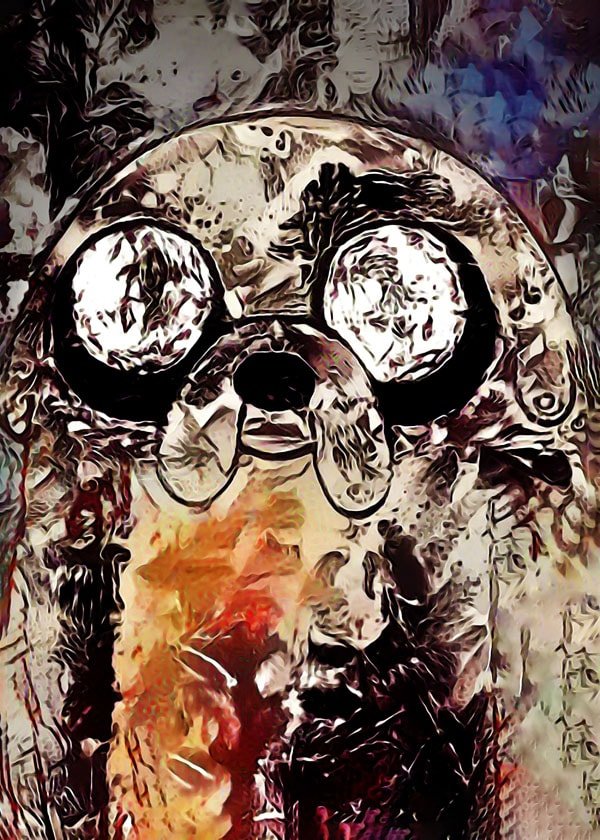 Plakat, Legends of Bedlam - Jake, Adventure Time, 61x91,5 cm