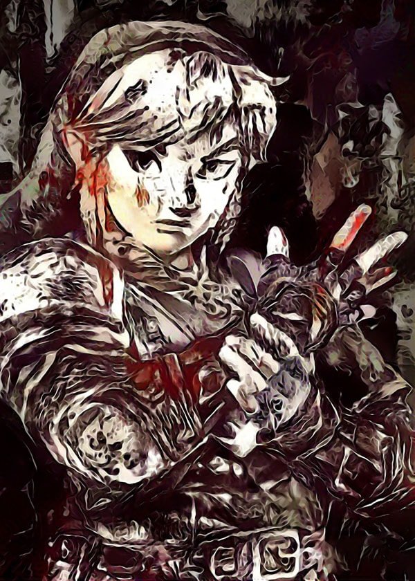 Plakat, Legends of Bedlam - Link, The Legend of Zelda, 70x100 cm