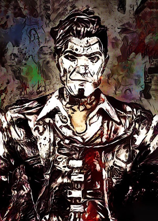 Plakat, Legends of Bedlam - Handsome Jack, Borderlands, 50x70 cm