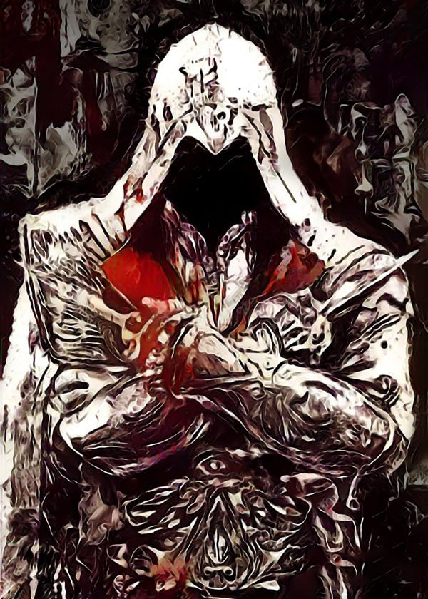 Plakat, Legends of Bedlam - Ezio Auditore, Assassins Creed, 60x80 cm