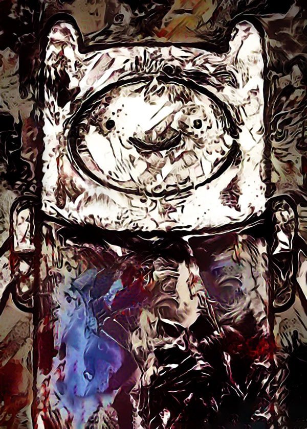 Plakat, Legends of Bedlam - Finn, Adventure Time, 61x91,5 cm