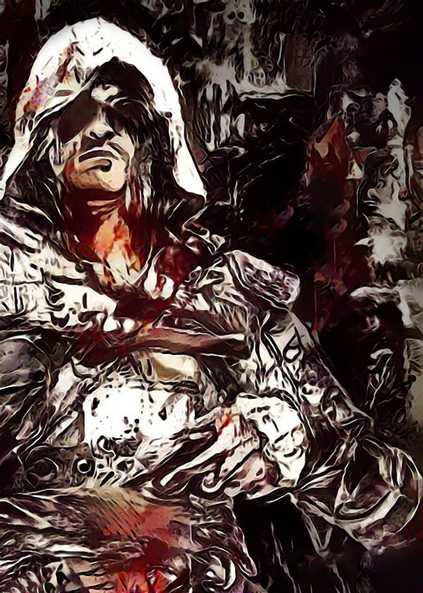 Plakat, Legends of Bedlam - Edward Kenway, Assassins Creed, 40x50 cm