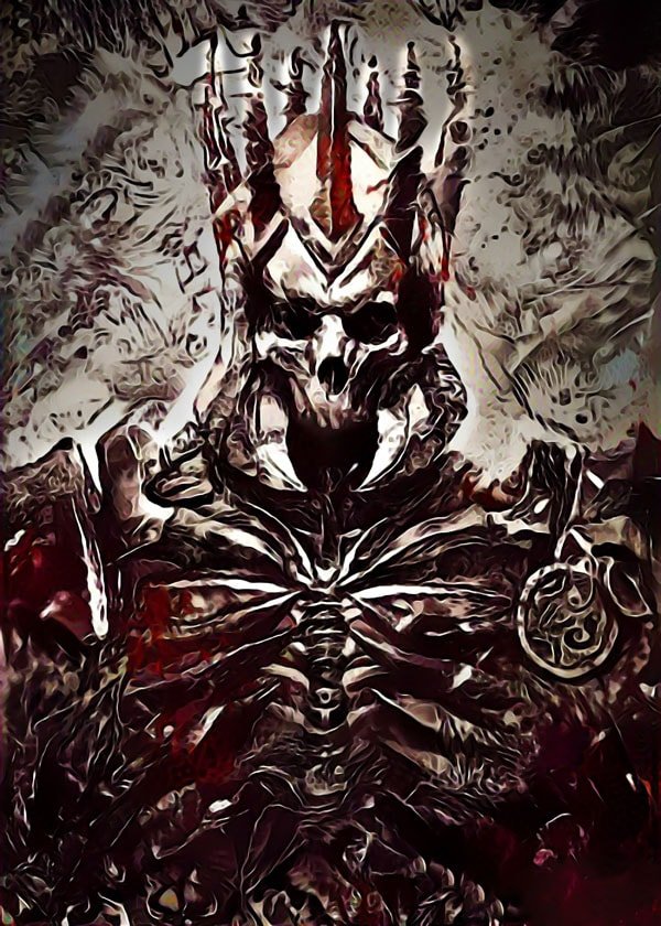 Plakat, Legends of Bedlam - Eredin, Wiedźmin, 60x80 cm