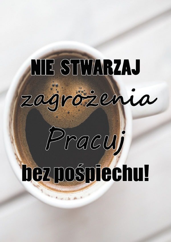 Plakat, Kawa, 30x40 cm