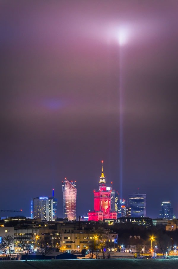 Plakat, Warszawa Serce, 61x91,5 cm