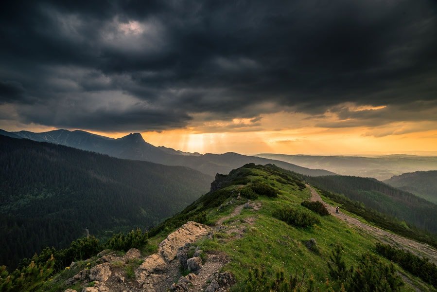 Plakat, Tatry, Giewont, 70x50 cm