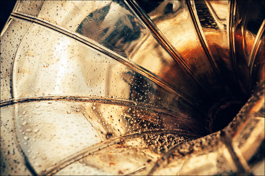 Plakat, Gramofon, 100x70 cm