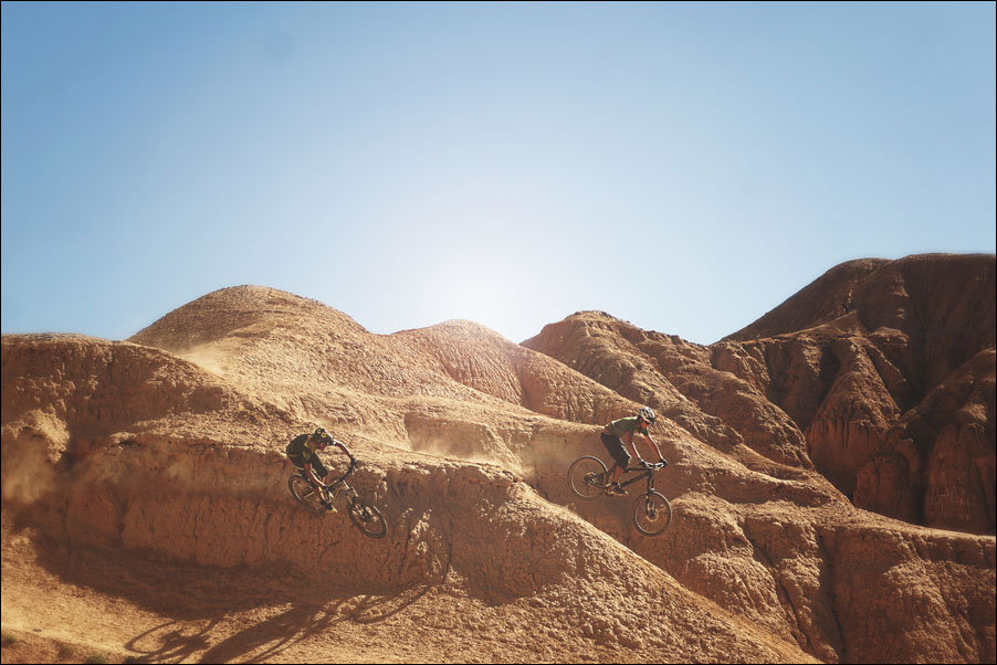 Plakat, Rowerzyści, 42x29,7 cm