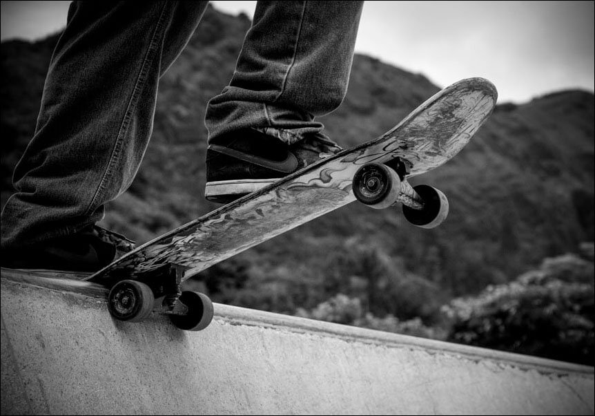 Plakat, Deskorolka, 70x50 cm