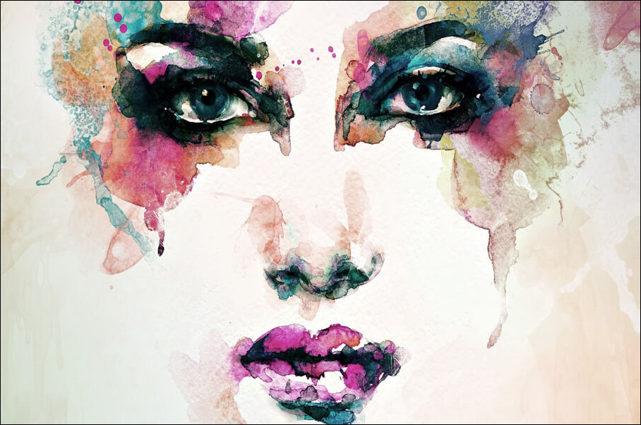 Plakat, Kobieta, 50x40 cm