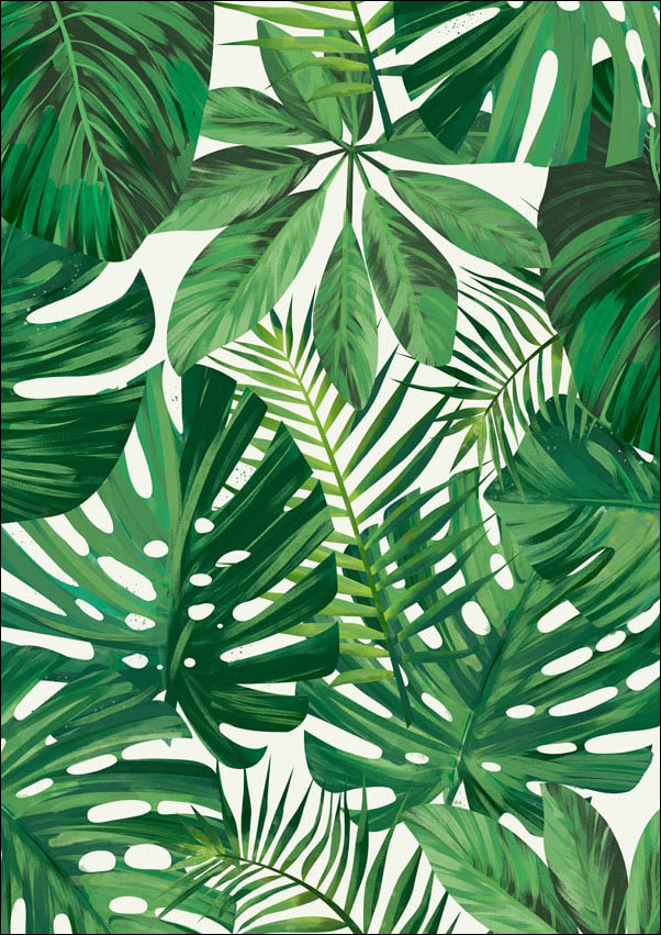 Plakat, Zielone tło, 61x91,5 cm