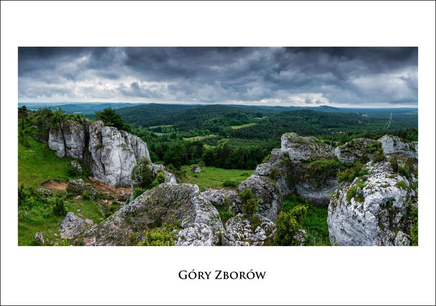 Plakat, Góra Zborów, 100x70 cm