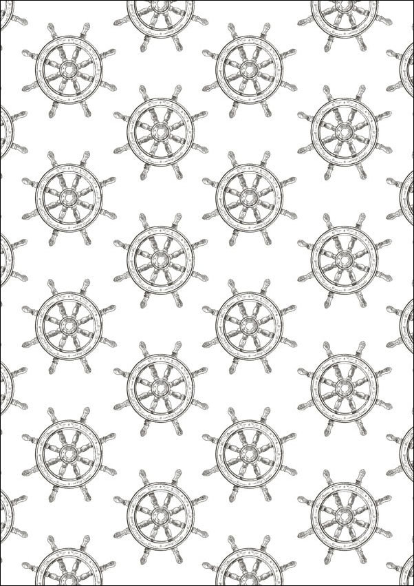 Plakat, Ster wzór, 50x70 cm