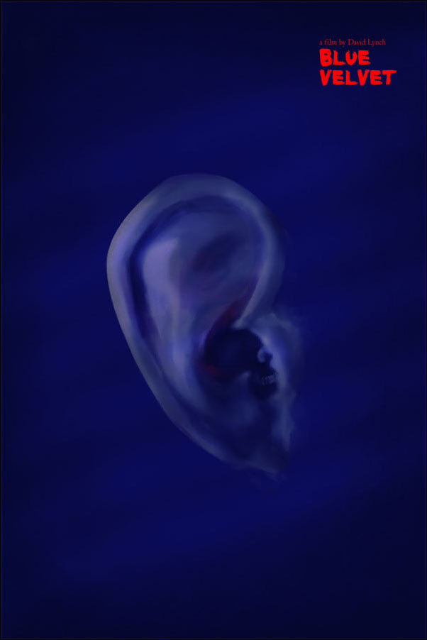 Plakat, Blue Velvet, 50x70 cm