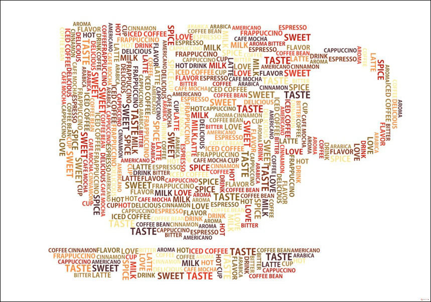 Plakat, Kawa, 100x70 cm