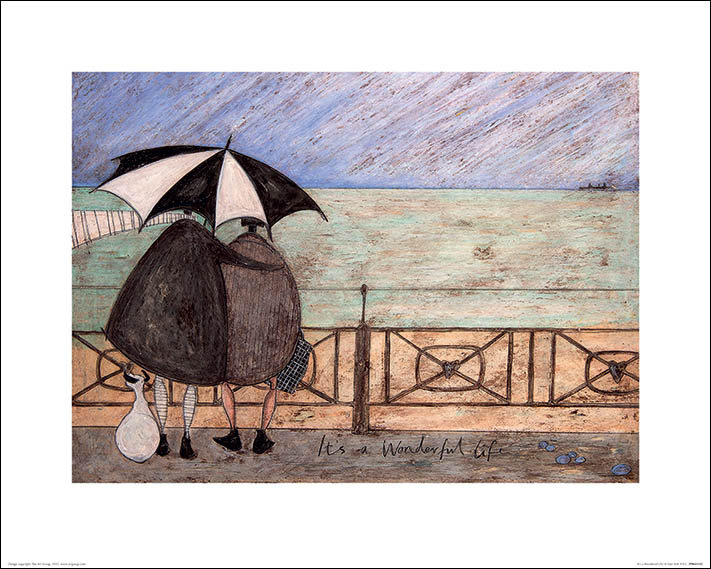 Plakat, Sam Toft Its a Wonderful Life, 50x40 cm