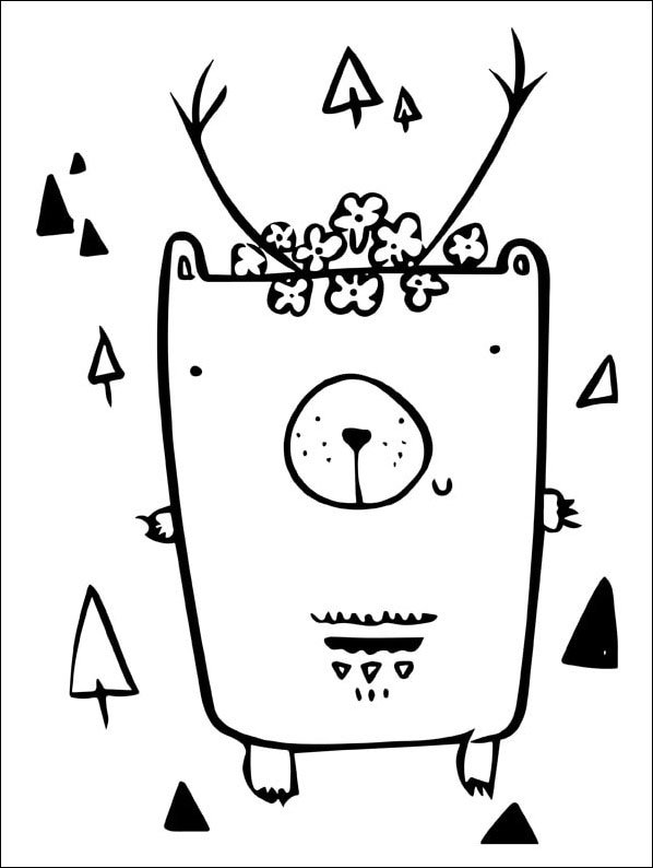 Plakat, Misiorożec, 61x91,5 cm