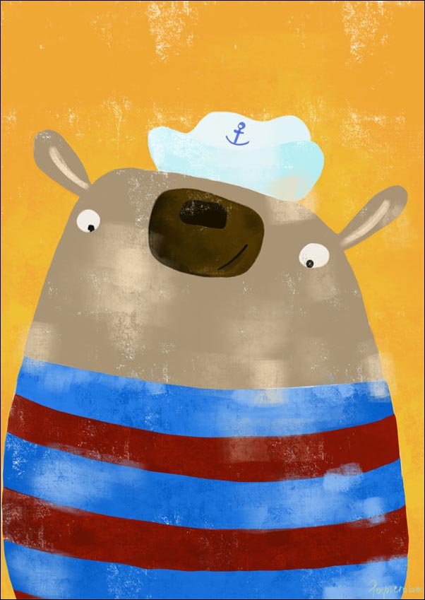 Plakat, Sailor Miś, 70x100 cm